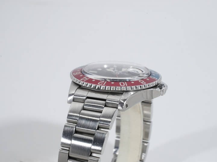 ロレックス GMTマスター Ref.1675 ステンレススチール ブラック文字盤 オイスターブレスレット