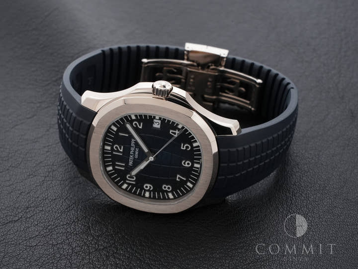 パテックフィリップ アクアノート Ref.5168G-001 ホワイトゴールド ミッドナイトブルー文字盤