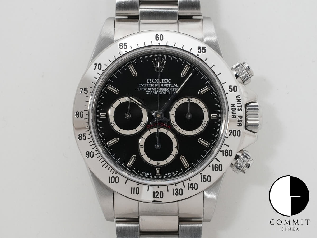 ロレックス デイトナ エルプリメロ Ref.16520 ステンレススチール ブラック文字盤