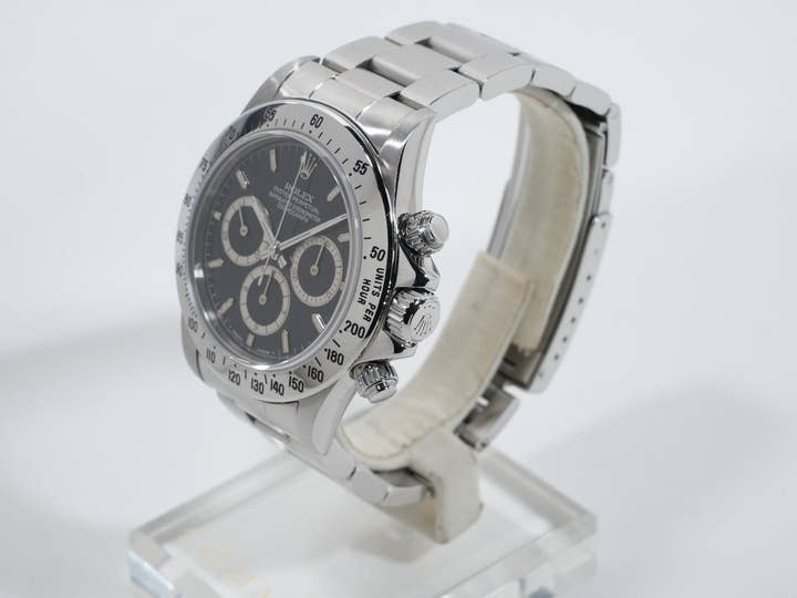 ロレックス デイトナ エルプリメロ Ref.16520 ステンレススチール ブラック文字盤