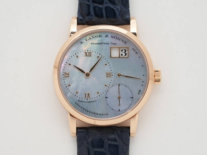 A. Lange & Söhne Little Lange 1 Soiree Ref.113.041 18KPG Shell Dial Used aiu8k8en