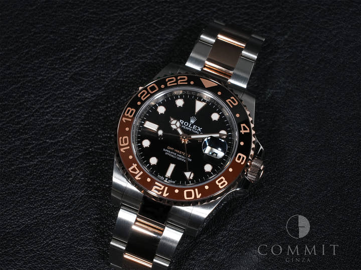 Rolex GMT-Master II Ref. 126711CHNR Stainless Steel/Everose Gold Black Dial