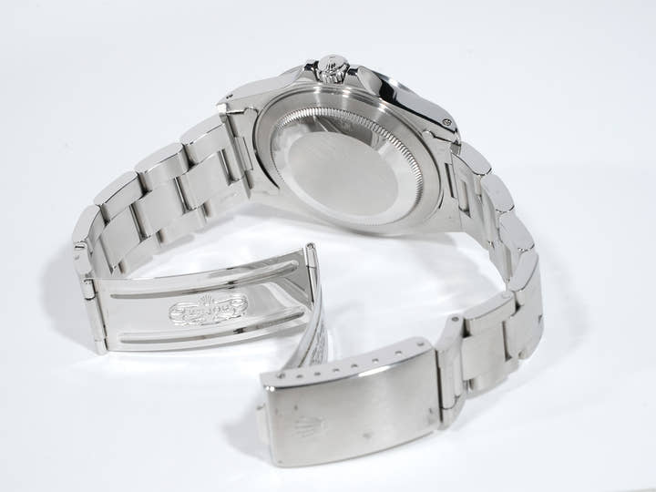 ロレックス エクスプローラーII Ref.16570 ステンレススチール ブラック文字盤