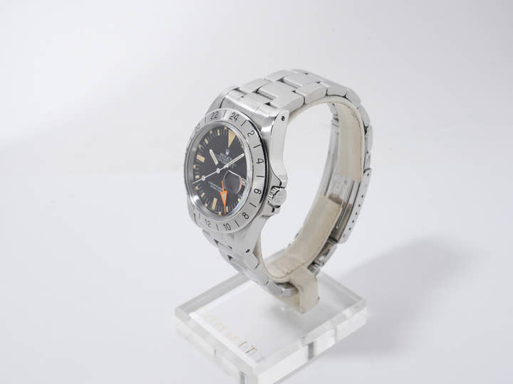 ロレックス エクスプローラーII Ref.1655 ステンレススチール ブラック文字盤