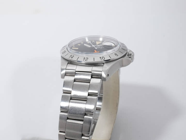 ロレックス エクスプローラーII Ref.1655 ステンレススチール ブラック文字盤