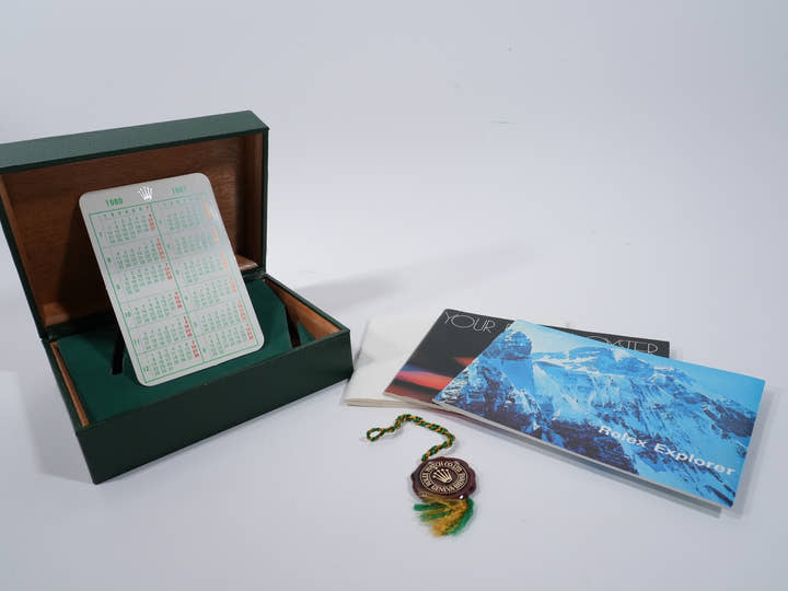 ロレックス エクスプローラーII Ref.1655 ステンレススチール ブラック文字盤