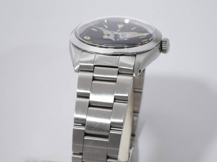 ロレックス エクスプローラーI Ref.1016 ステンレススチール ブラック文字盤 中古 kv9dgfjk