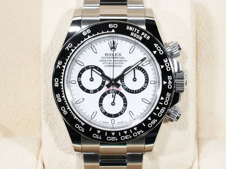 ロレックス デイトナ Ref.126500LN ステンレススチール ホワイト文字盤