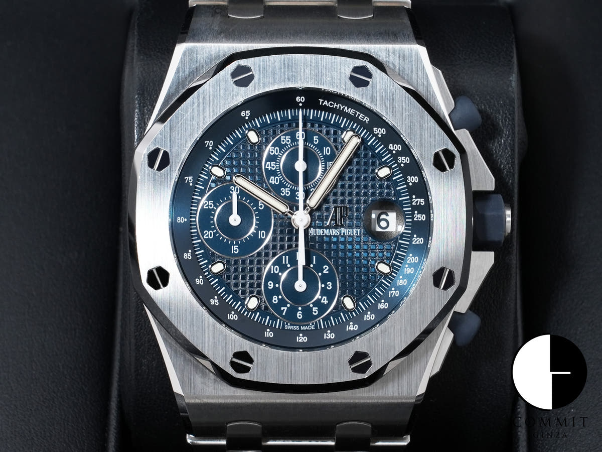 Audemars Piguet Royal Oak Offshore Chronograph Ref. 26237ST.OO.1000ST.01 Stainless Steel Blue Dial