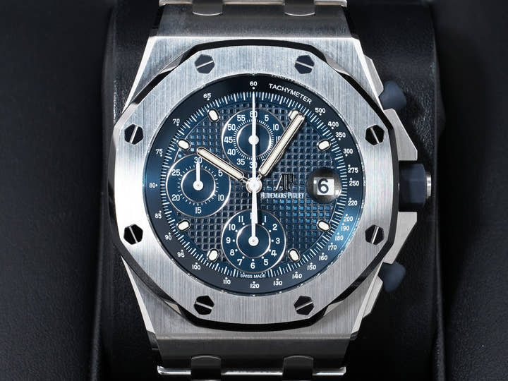 Audemars Piguet Royal Oak Offshore Chronograph Ref. 26237ST.OO.1000ST.01 Stainless Steel Blue Dial