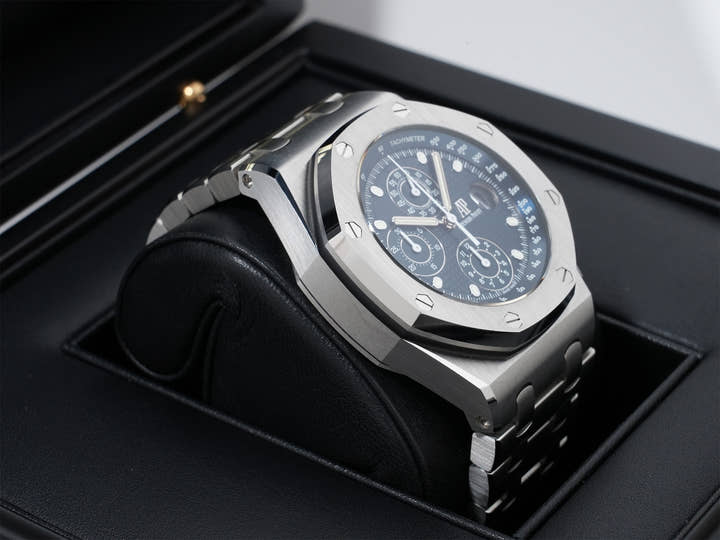 Audemars Piguet Royal Oak Offshore Chronograph Ref. 26237ST.OO.1000ST.01 Stainless Steel Blue Dial