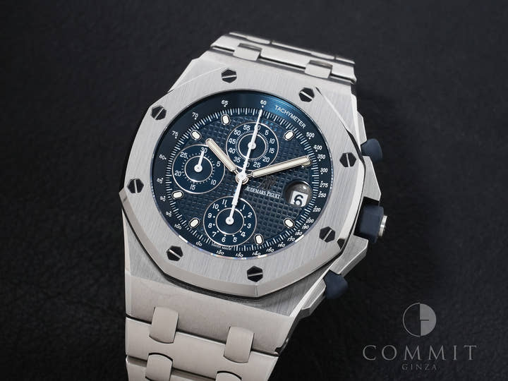 Audemars Piguet Royal Oak Offshore Chronograph Ref. 26237ST.OO.1000ST.01 Stainless Steel Blue Dial