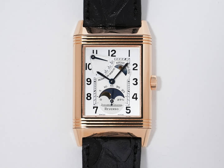 ジャガールクルト レベルソ サンムーン Ref.Q2752420 シルバー文字盤 中古 bv3qpfeh