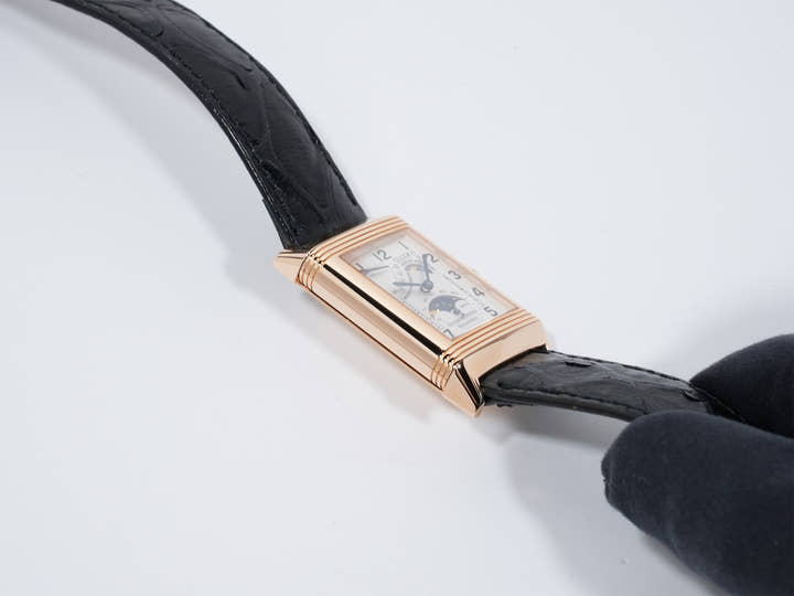 ジャガールクルト レベルソ サンムーン Ref.Q2752420 シルバー文字盤 中古 bv3qpfeh