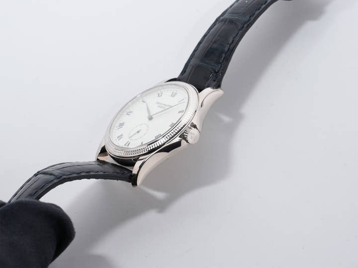 パテックフィリップ カラトラバ Ref.5115G-001 ホワイトゴールド エナメル文字盤