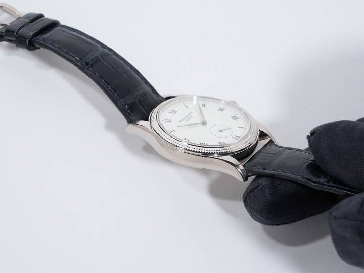 パテックフィリップ カラトラバ Ref.5115G-001 ホワイトゴールド エナメル文字盤