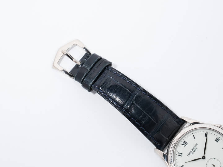 パテックフィリップ カラトラバ Ref.5115G-001 ホワイトゴールド エナメル文字盤