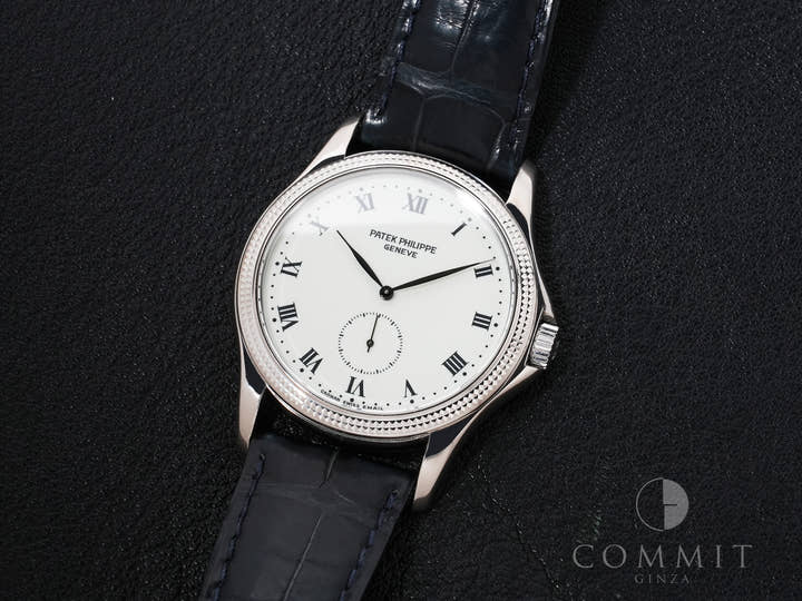 パテックフィリップ カラトラバ Ref.5115G-001 ホワイトゴールド エナメル文字盤