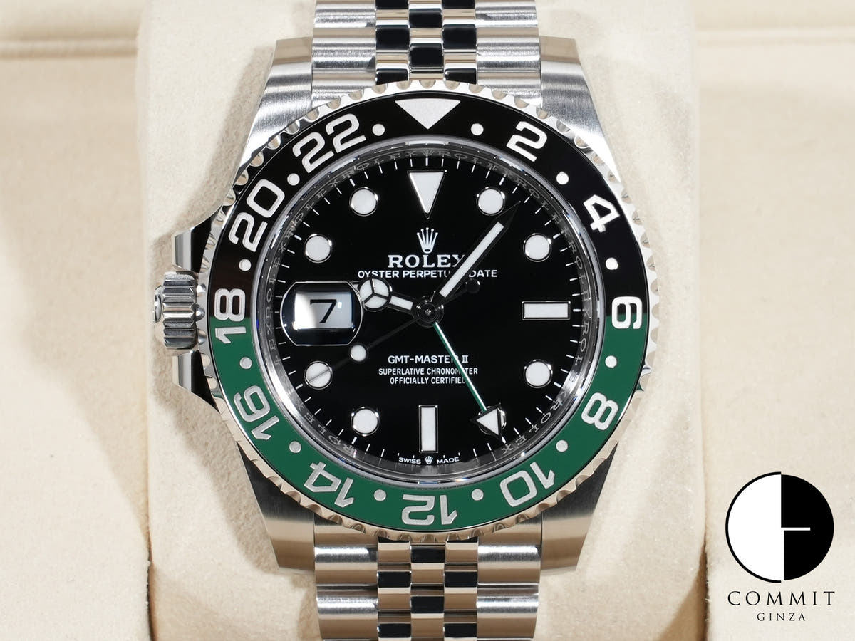ロレックス GMTマスターII Ref.126720VTNR ステンレススチール ブラック文字盤 ジュビリーブレスレット