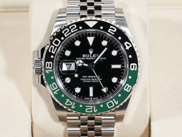 ロレックス GMTマスターII Ref.126720VTNR ステンレススチール ブラック文字盤 ジュビリーブレスレット