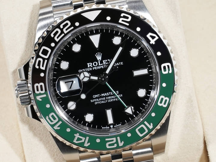 ロレックス GMTマスターII Ref.126720VTNR ステンレススチール ブラック文字盤 ジュビリーブレスレット