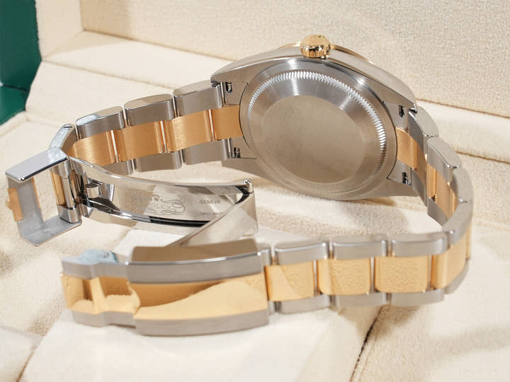 ロレックス エクスプローラー36 Ref.124273 ステンレススチール/イエローゴールド ブラック文字盤