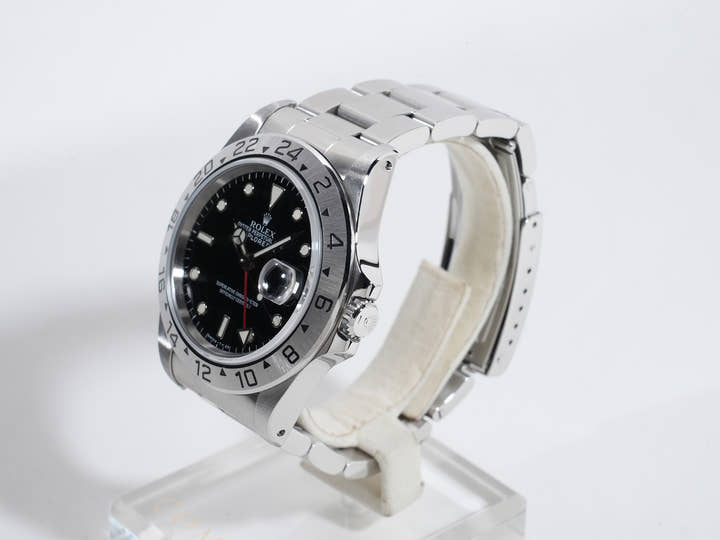 Rolex Explorer II Ref. 16570 Stainless Steel Black Dial