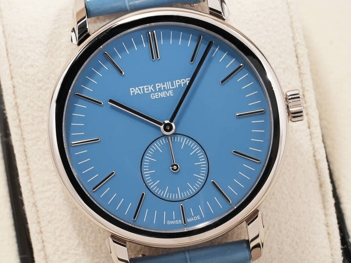 パテックフィリップ カラトラバ グランド エキシビジョン 東京2023 Ref.6127G-010 ホワイトゴールド ラックライトブルー文字盤