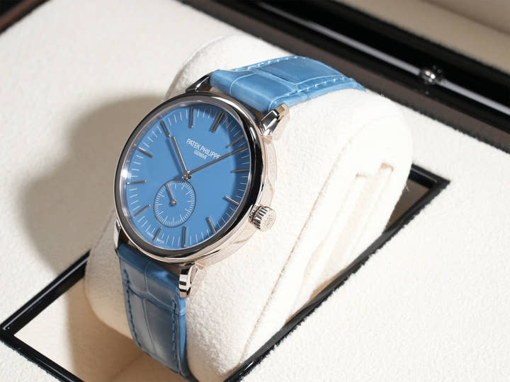 パテックフィリップ カラトラバ グランド エキシビジョン 東京2023 Ref.6127G-010 ホワイトゴールド ラックライトブルー文字盤