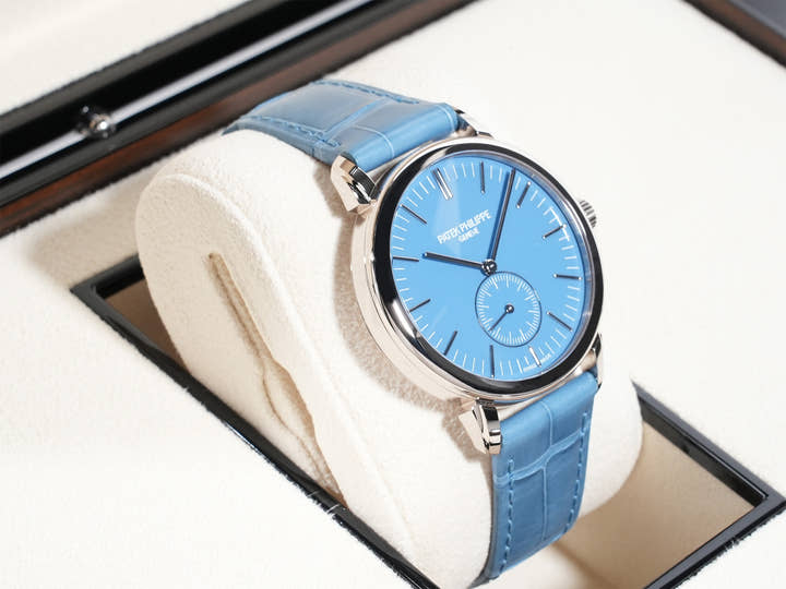 パテックフィリップ カラトラバ グランド エキシビジョン 東京2023 Ref.6127G-010 ホワイトゴールド ラックライトブルー文字盤