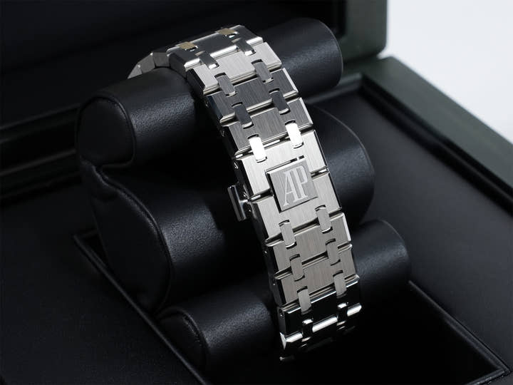 オーデマピゲ ロイヤルオーク ダブル バランスホイール オープンワーク Ref.15407ST.OO.1220ST.01 ステンレススチール スケルトン文字盤