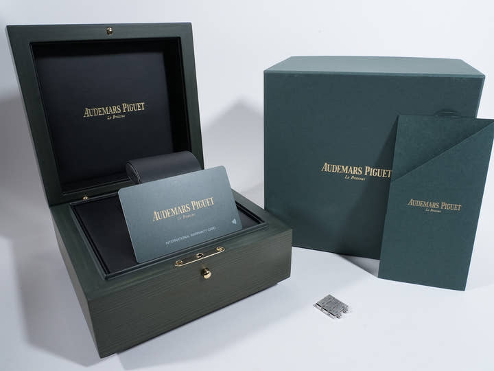 オーデマピゲ ロイヤルオーク ダブル バランスホイール オープンワーク Ref.15407ST.OO.1220ST.01 ステンレススチール スケルトン文字盤