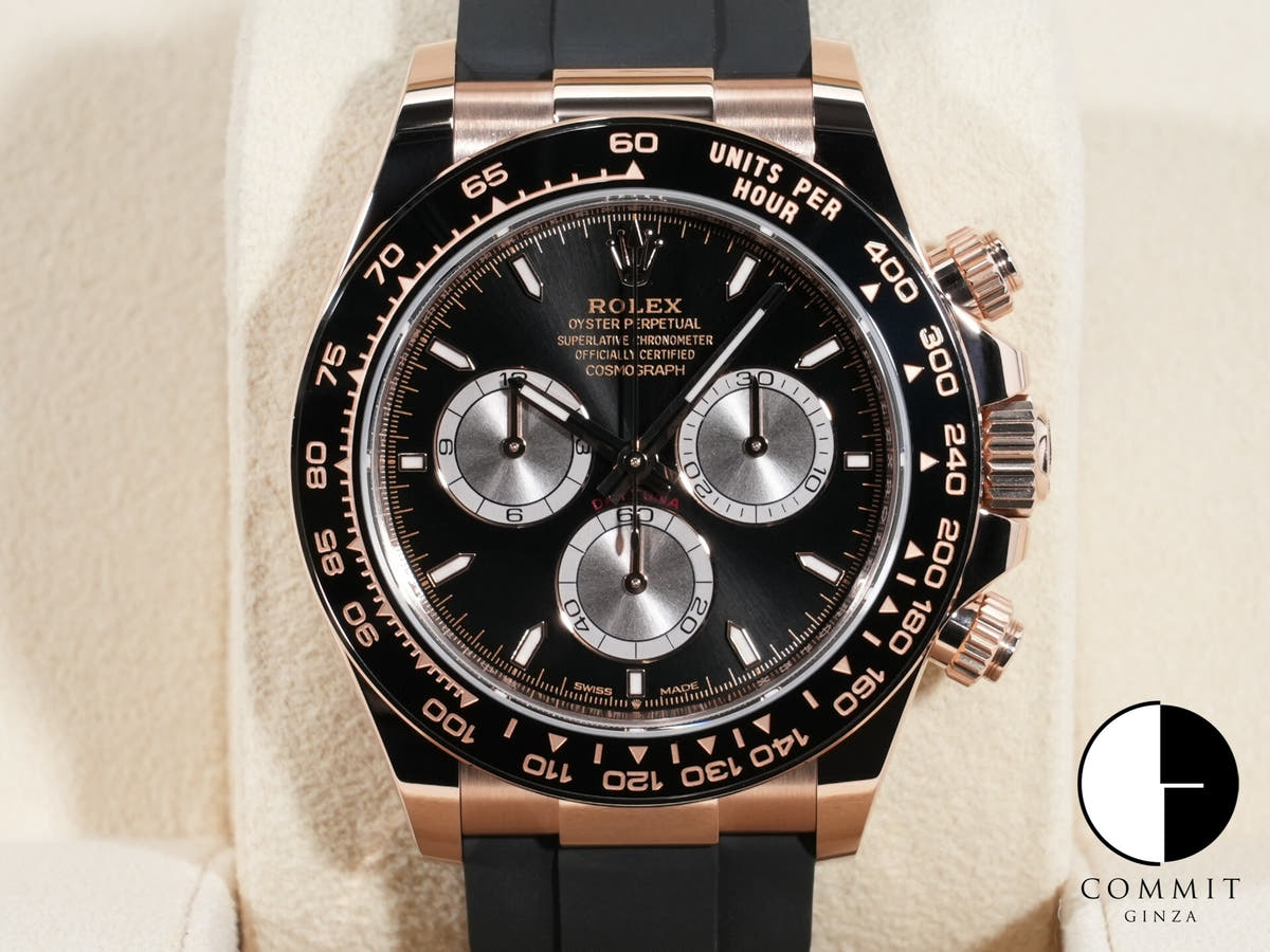 ロレックス デイトナ Ref.126515LN エバーローズゴールド ブライトブラックxサンダスト文字盤