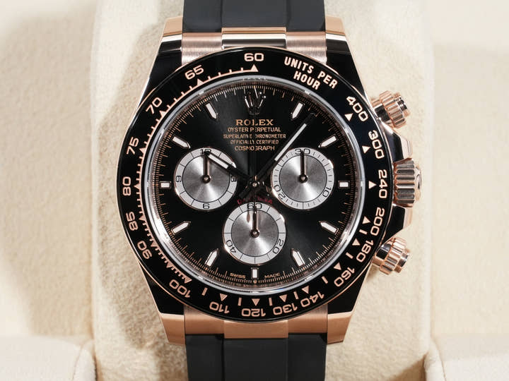 ロレックス デイトナ Ref.126515LN エバーローズゴールド ブライトブラックxサンダスト文字盤