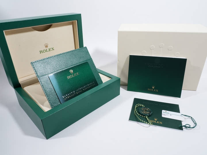 ロレックス エクスプローラーII Ref.226570 ステンレススチール ホワイト文字盤