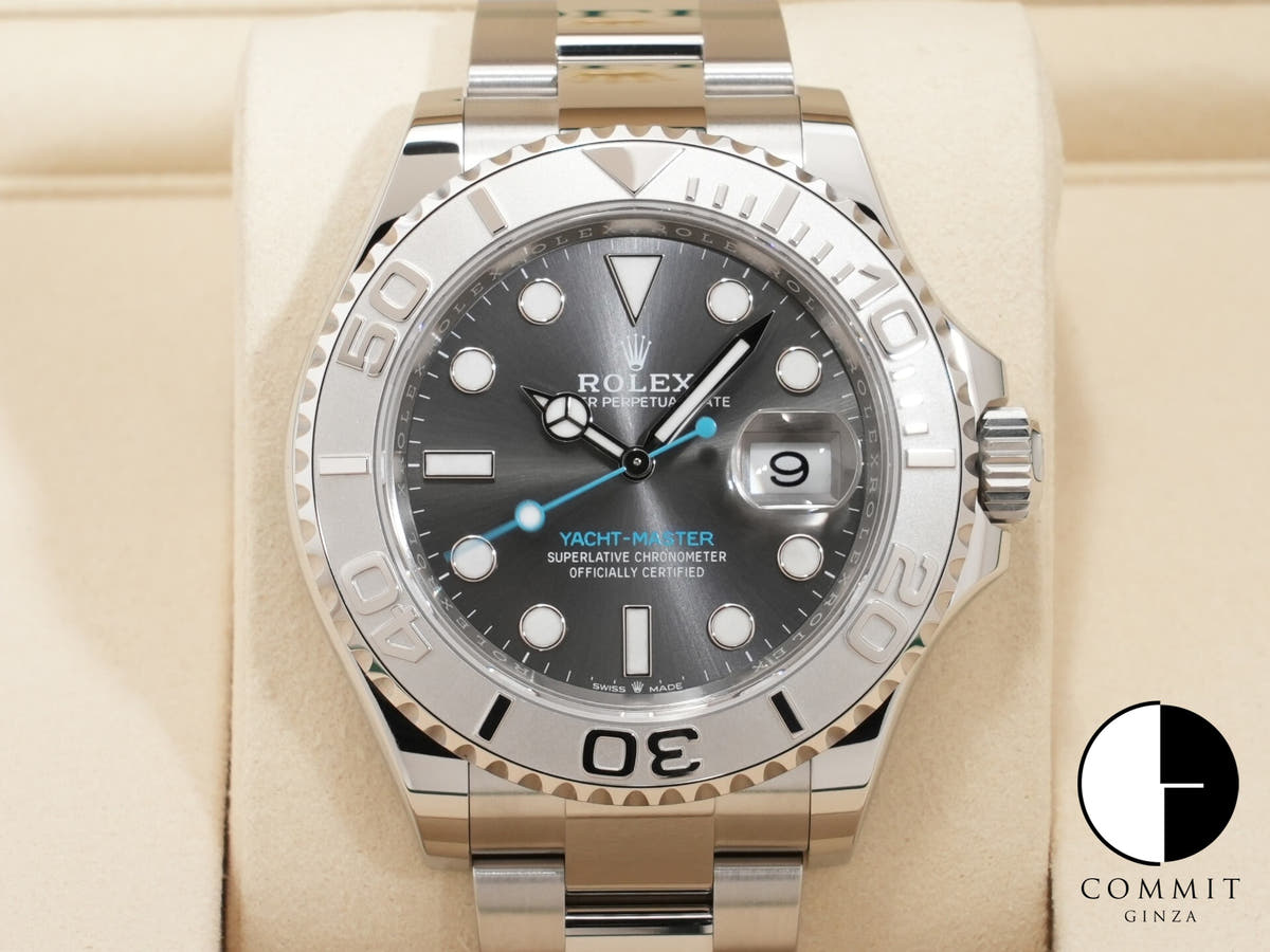 ロレックス ヨットマスター40 Ref.126622 ステンレススチール/プラチナ スレート文字盤
