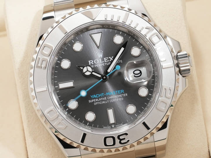ロレックス ヨットマスター40 Ref.126622 ステンレススチール/プラチナ スレート文字盤