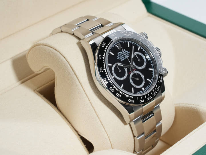 ロレックス デイトナ Ref.126500LN ステンレススチール ブラック文字盤