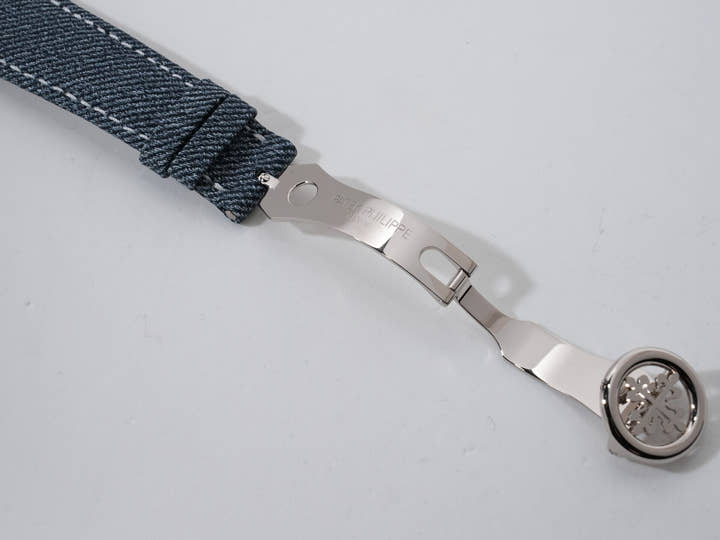 Patek Philippe Complication World Time Date Ref. 5330G-001 White Gold Blue-Grey Opaline Dial