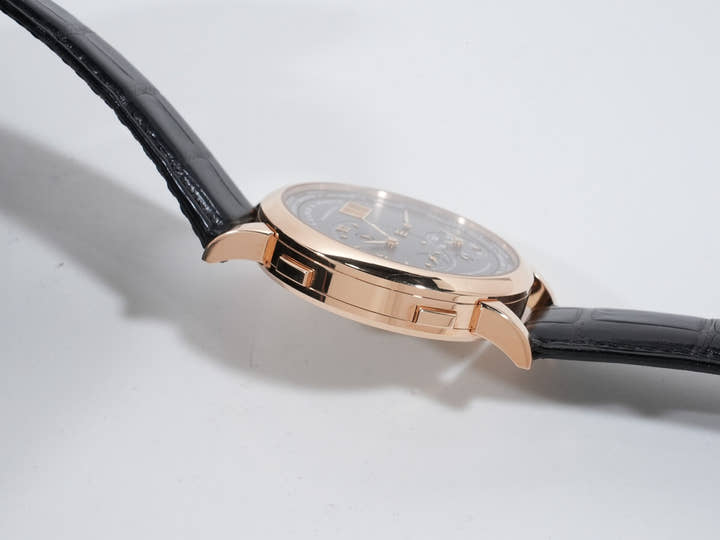 A.ランゲ&ゾーネ ランゲ1 タイムゾーン Ref.116.033 ピンクゴールド42 グレー文字盤 中古 6jfwxo82
