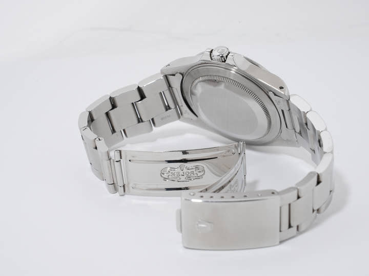 ロレックス エクスプローラーII Ref.16570 ステンレススチール ホワイト文字盤 オイスターブレスレット 中古 gmiu68ox