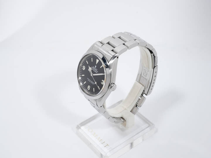 ロレックス エクスプローラーI Ref.1016 ステンレススチール ブラック文字盤 中古 jfzfsx9d