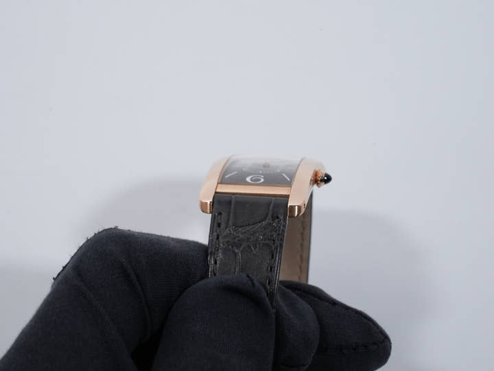 カルティエ タンク サントレ Ref.WGTA0025 18KPG ブラック文字盤 美中古 6ziisfiz