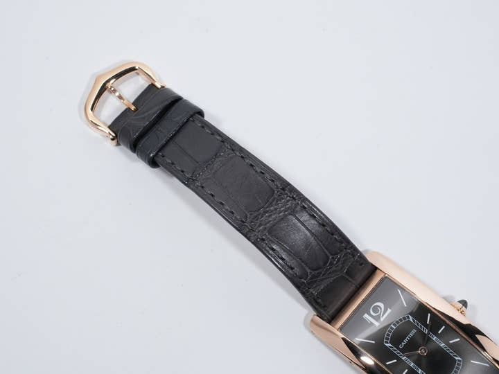 カルティエ タンク サントレ Ref.WGTA0025 18KPG ブラック文字盤 美中古 6ziisfiz