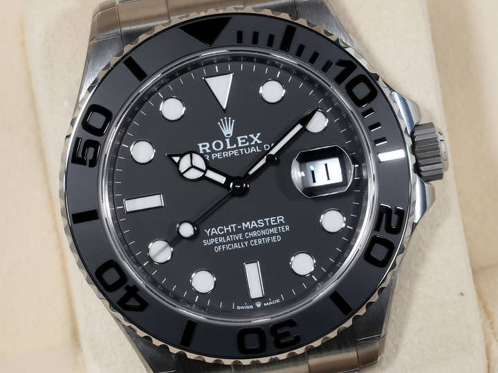 ロレックス ヨットマスター42 Ref.226627 RLXチタン ブラック文字盤