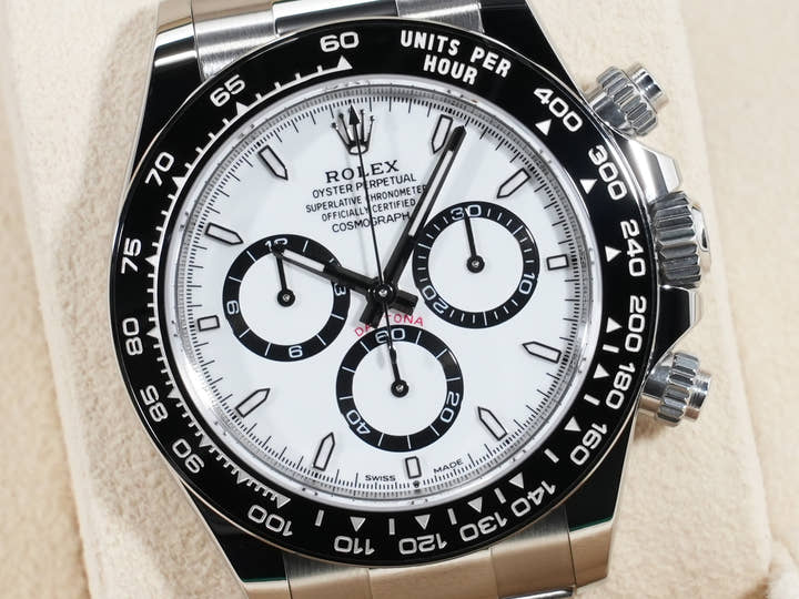 ロレックス デイトナ Ref.126500LN ステンレススチール ホワイト文字盤