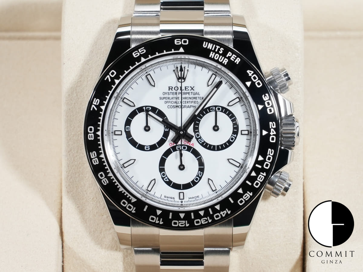 ロレックス デイトナ Ref.126500LN ステンレススチール ホワイト文字盤