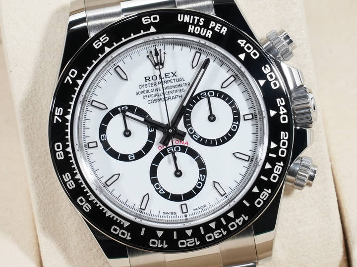 ロレックス デイトナ Ref.126500LN ステンレススチール ホワイト文字盤