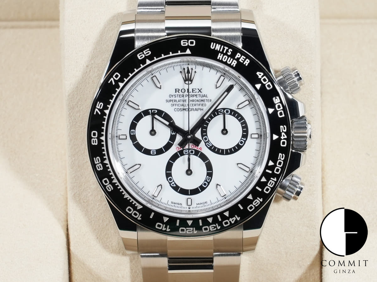 ロレックス デイトナ Ref.126500LN ステンレススチール ホワイト文字盤