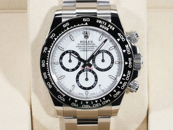 ロレックス デイトナ Ref.126500LN ステンレススチール ホワイト文字盤